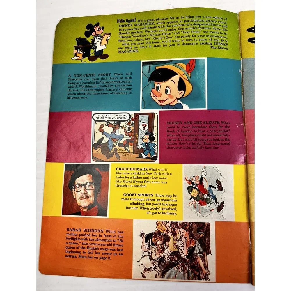 Disney magazine 1976